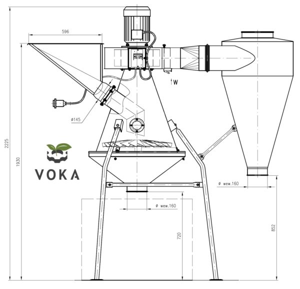 POM M-502 separators graudiem